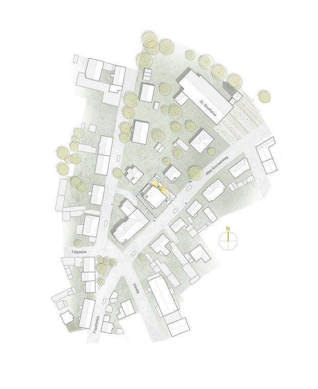Lageplan Alter Kirchenweg 3, Röthenbach
