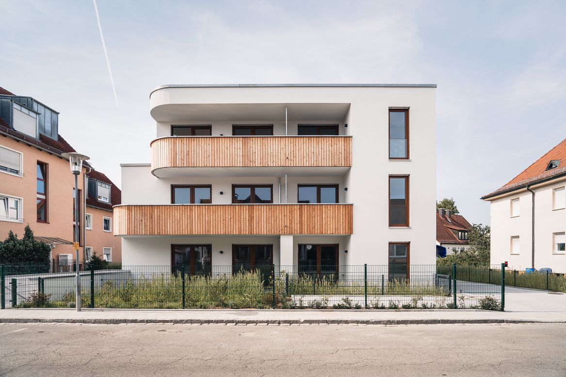Ansicht Neubau Mehrfamilienhaus Alter Kirchenweg, Röthenbach
